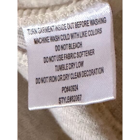 Ouray Bears Graphic Hoodie Gray Fleece Size Large Pullover Sweatshirt - Picture 6 of 6